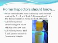 Coliform in Drinking Water,   Home Inspectors Series