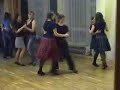 Fifth figure of Mazurka Set (aka Clare Myserks) danced in Moscow, Russia Teacher: Tim O'Neil, Brittany
Dancers: School of Irish dancing 