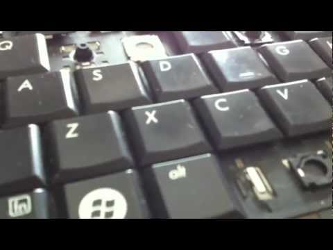how to remove cq61 keyboard