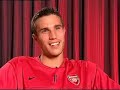 Robin van Persie - Teenage Kicks ( Interview / Questions )