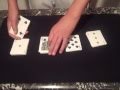 Four Cards Card Trick- Performance