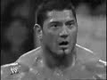 Royal Rumble 2005, John Cena and Batista face off Tribute