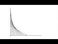Draw a curved line using only straight lines