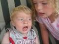 Luke tries to sing 
