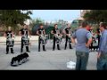 DCI 2009 - Bluecoats Drumline in the lot @ San Antonio, TX Regional - 7/18/2009. Filmed with Canon 5D Mark II and 50mm 1.2 L lens. It was about 8pm.