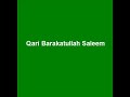 Qari Barakatullah Saleem Qari Barakatullah Saleem
