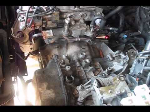 How to replace Transmission Mazda 626 part9