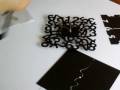 metal wall clock