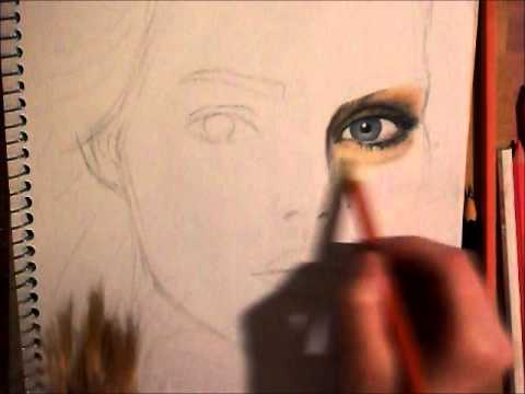 how to draw with colored pencils