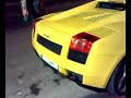 Lamborghini Gallardo revving