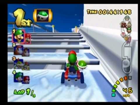 mariocart - Me playing as Mario & Luigi, winning gold medal + 40 points. Mario Kart: Double Dash!! is a racing game developed by Nintendo Entertainment Analysis and Deve...
