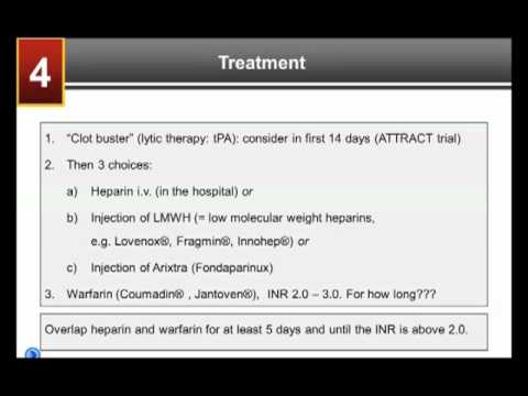 how to care for a patient with dvt
