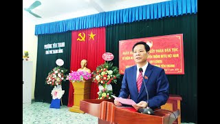 Đồng chí Phạm Tuấn Đạt, Phó Bí thư Thường trực Thành ủy dự Ngày hội đại đoàn kết toàn dân tộc tại khu Phú Thanh Đông, phường Yên Thanh