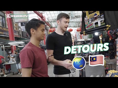 Patrick Rooney and Eain Yow Ng explore Petaling Street in Kuala Lumpur 