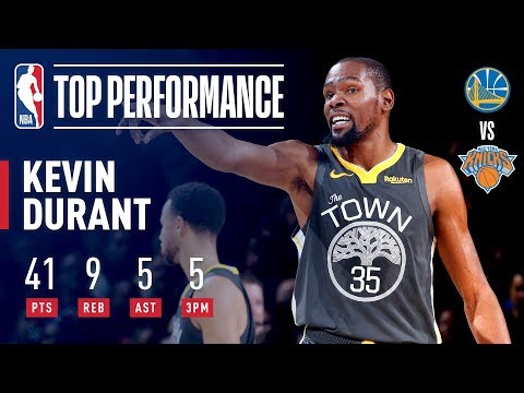 Video: Kevin Durant Drops 41 In The GARDEN | October 26, 2018