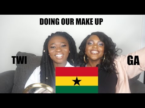 TWI MAKEUP CHALLENGE: DOING OUR MAKEUP IN TWI AND GA!