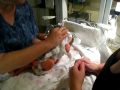 Madi's First Bath