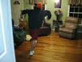 Andrew throwing it down b-boy style!