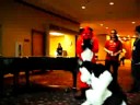 Duncan and other fursuiters play catch