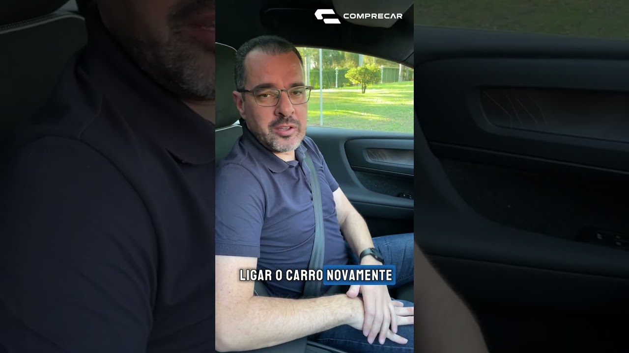 No Volvo EC40, não existe o tradicional botão de ligar e desligar o carro.