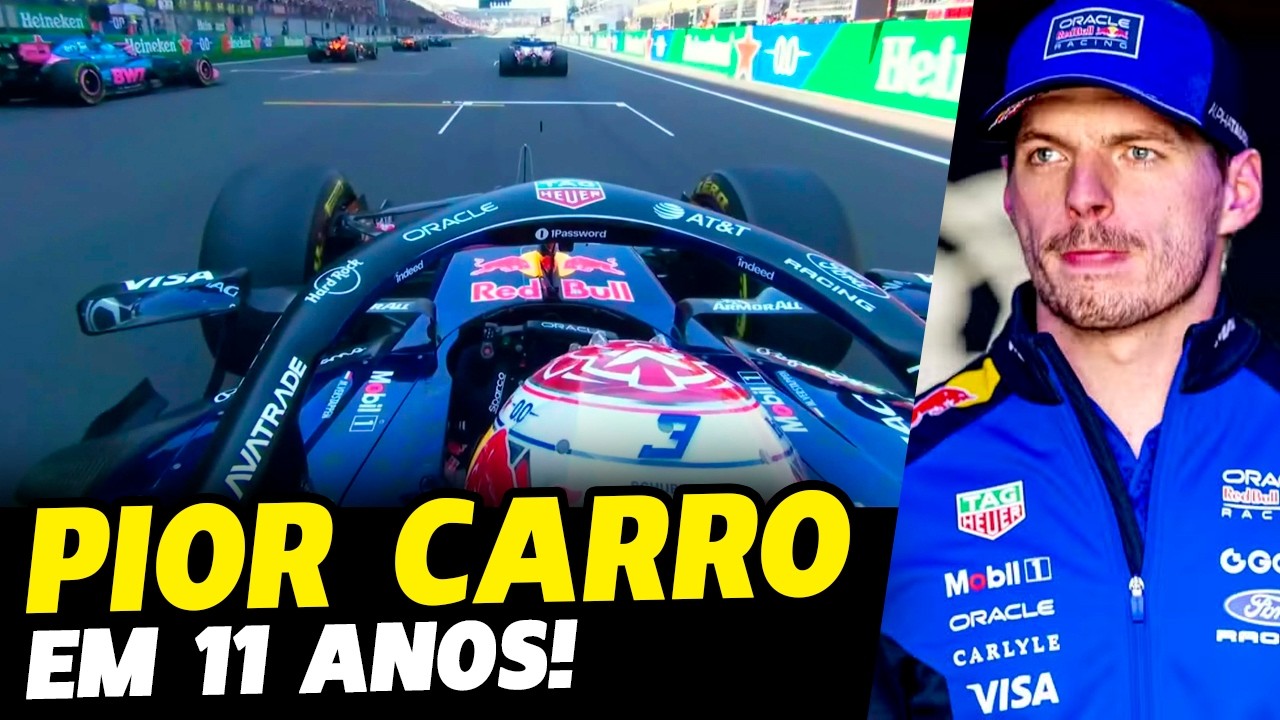 MAIS UM DEFEITO NO NOVO MOTOR DA RED BULL NA F1 CAUSOU PERDA DE 21 POSIÇÕES! FÓRMULA 1 | GP EM CASA