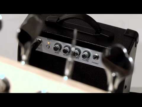 Rocktile Groover's Pack PB E-Bass Set (Black), 6-teilig