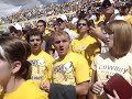 The University of Wyoming Beer Song sung at the WYO vs Virginia football game.