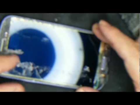 Samsung Galaxy S3 Shattered Glass Removal