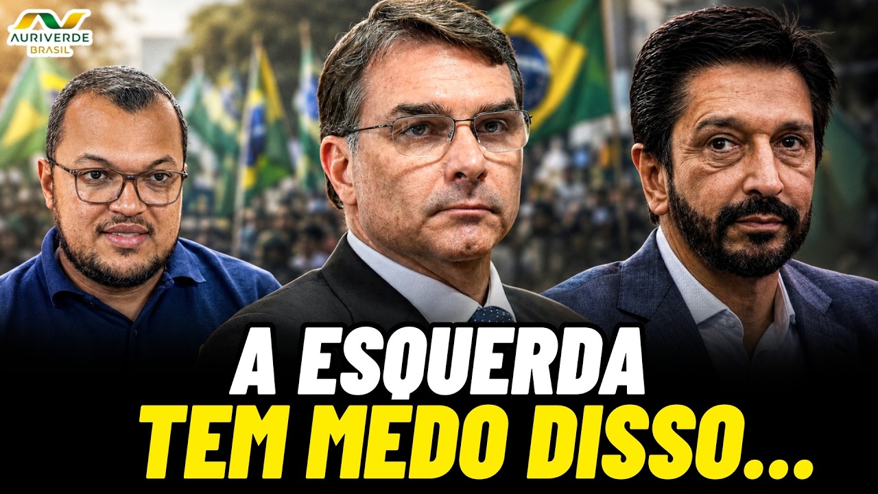 O detalhe na campanha de Flávio que pode fazer a direita crescer pelo Brasil!