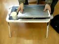 W542 Portable Laptop TableDesk w Cooler Fan E-table LD09b