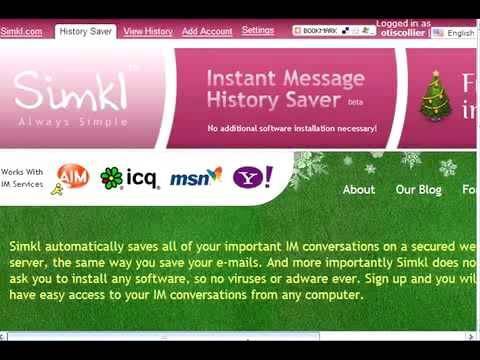 how to recover msn chat logs