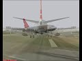 FS2004 Lauda B736 pousando em Salzburg FS2004 Lauda B736 pousando em Salzburg