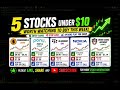 5 BEST STOCK UNDER $10 - SOUN, PONY, BB, NOK, UAMY ! #PENNYSTOCKS #CH ..