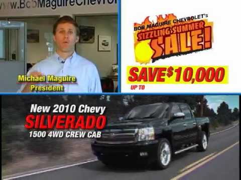 Sizzling Summer Sale - Bob Maguire Chevrolet - Summer of 2010