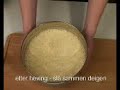 Baking - how to make bowls (boller)