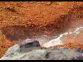 Tavurvur volcano, Rabaul - the boiling sea