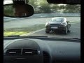 Half a lap at the NurburgRing, catching a Caymen