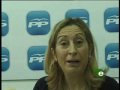ANA PASTOR - DEPUTADA ESTATAL DO PARTIDO POPULAR- DA CONTA NA ESTRADA DE VARIAS INICIATIVAS DOS POPULARES EN MADRID - VER VIDEO