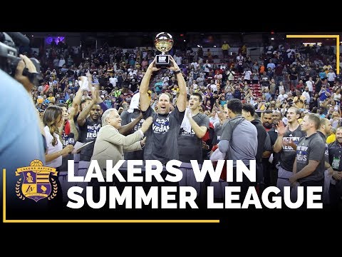 Video: Lakers Win It All...NBA Summer League Champions!