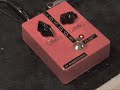 the MJM Elex London Fuzz, in its earlier version, I don't know if they call this the V1 or not, but it's an older example of the London. Very cool, earthy, organic fuzz. I dig it! I used a kingbee guitars relic telecaster from www.kingbeeguitars.com and a Jaguar Twin from http