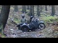 Dnepr BMW MT16 sidecar mud trial