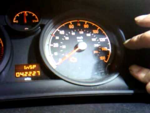 how to reset astra h trip computer