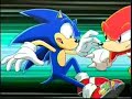 Sonic & Knuckels fight while I play unfitting music