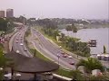 panoramic view of the lagoon around abidjan.  
