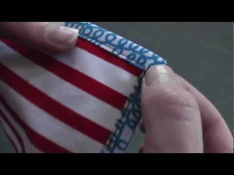 how to fasten mitered corners