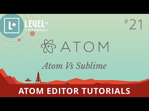 Atom Editor Tutorials #21 - Atom Vs Sublime Text