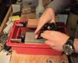 Sharpening a bench plane iron with waterstones