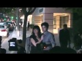 Jeremy Piven, Adrian Grenier, Jerry Ferrara and Entourage cast leaving Maestros Beverly Hills