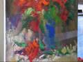 Singapore Artist Oil Painting Lesson Class Online Demo Roses