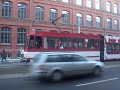 Tw 133 am 13.01.09 in der Bahnhofstraße .